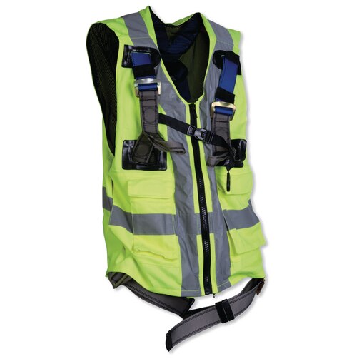 Auffanggurt Hi-Vis mit Weste